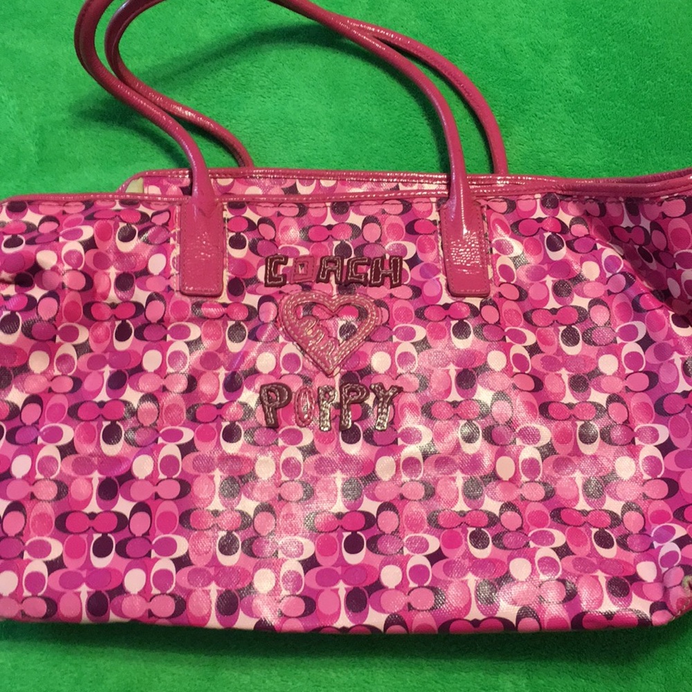 Coach poppy purse